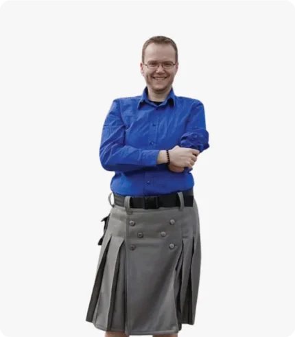 Cargo Utility Kilt With Dual Pockets