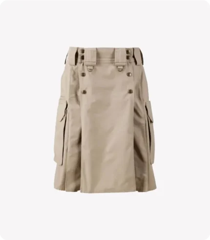 Khaki Combat Utility Kilt