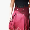 Mahroon Tactical Cargo Kilt