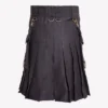 Black Deluxe Utility Kilt - Image 2