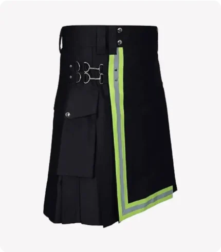 Black Utility Kilt