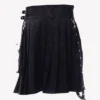 Modern Black Punk Kilt