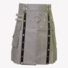 Modern Grey Utility Kilt