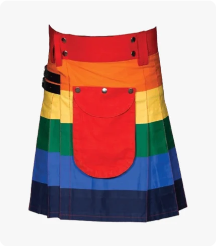 Pride Rainbow Hybrid Kilt