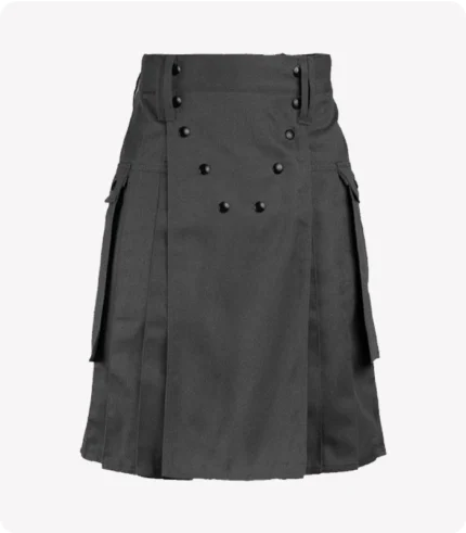 Spartan Gray Utility Kilt For Active Wear