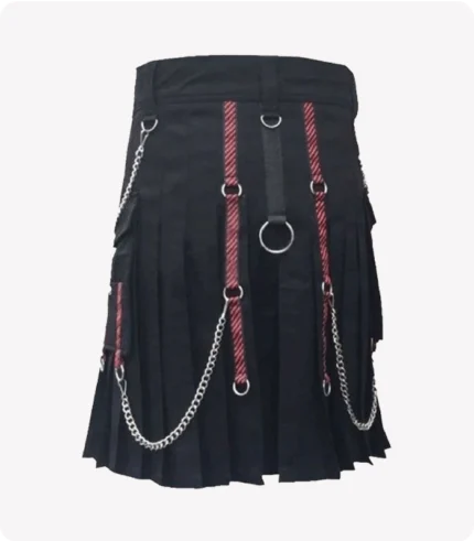 Standard Black Utility Kilt