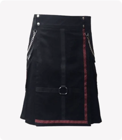 Standard Black Utility Kilt