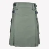 Winter Grey Sweat Modern Kilt