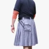 Winter Grey Sweat Modern Kilt